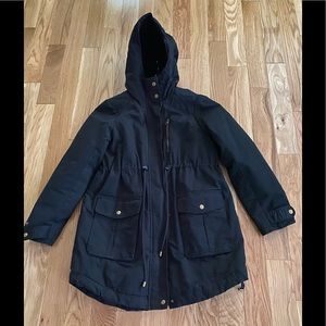 Black H&M Mama pregnancy coat-S size